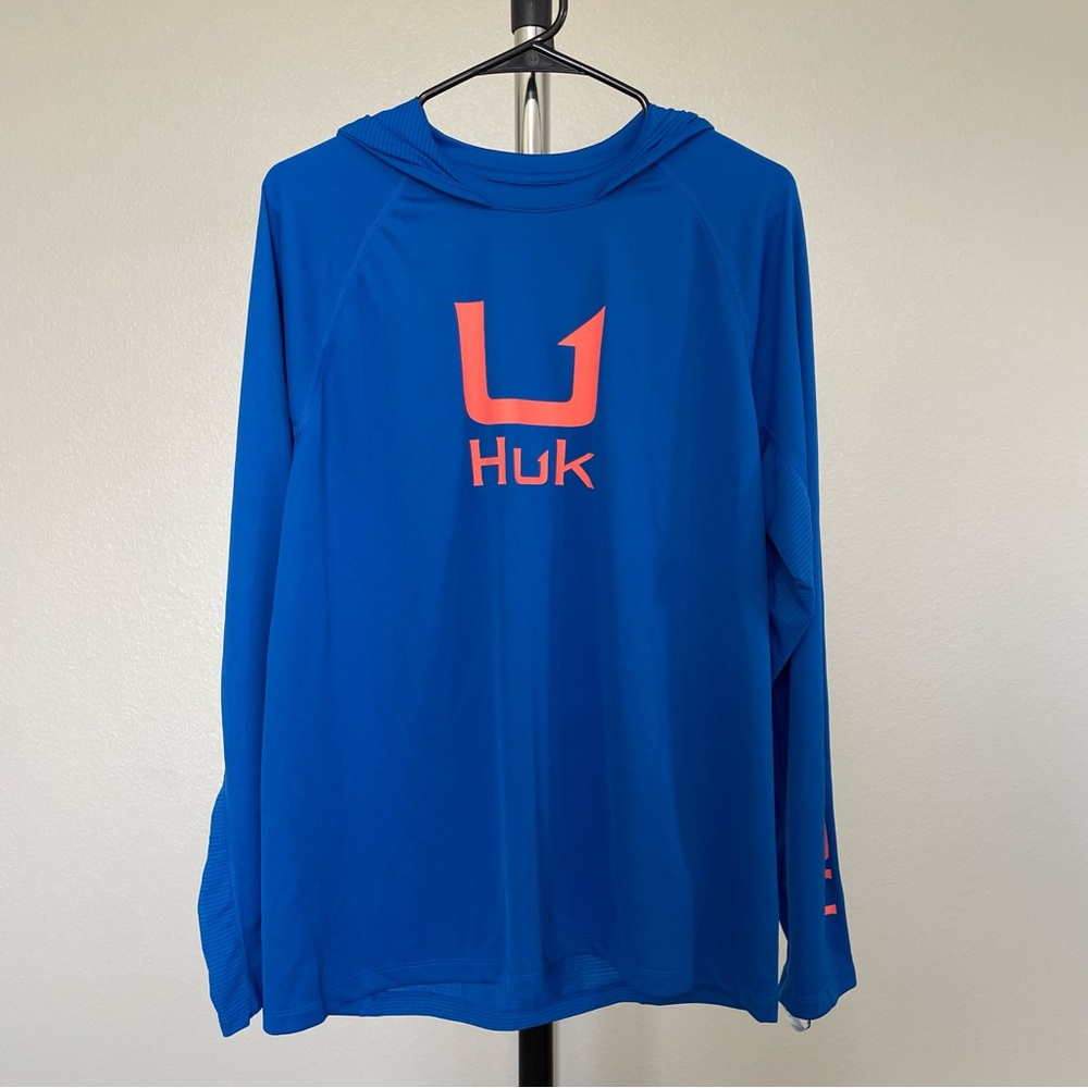 Huk Icon Performance Fishing Hoodie Medium